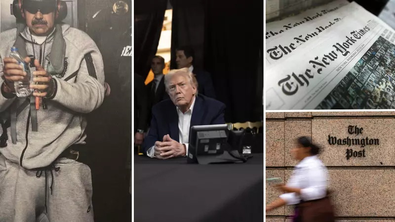 NYT ve WaPo'nun Venezuela Operasyonu Haberini Yayımlamaması Tartışma Yarattı