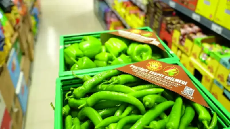 ŞOK Marketler Biberde de Pestisit Analizine Başladı: Güvenli Ürün Raflarda