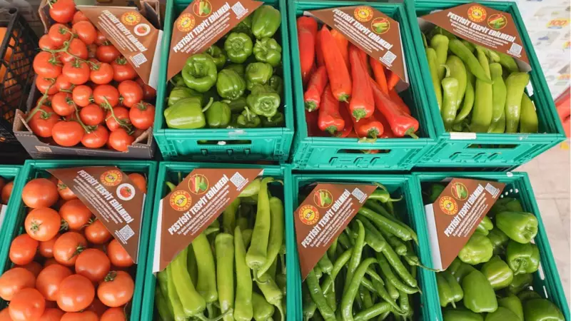 ŞOK Marketler Pestisit Analizini Genişletiyor: Biberler de Kontrol Altında