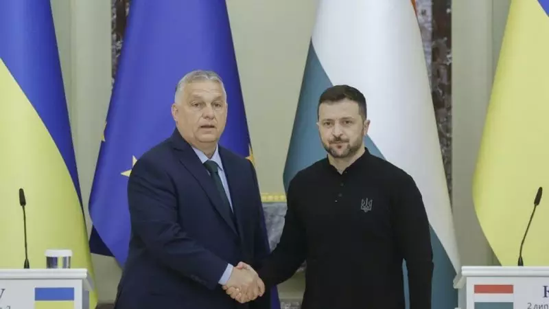 Orban'dan Zelenskiy'e Sert Tepki: 'Davos'ta Sınırı Aştı'