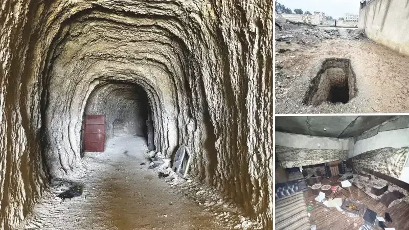 Rakka'da Terör Örgütü YPG/SDG'nin Devasa Tünel Ağı ve Zorla Çalıştırılan Çocuklar