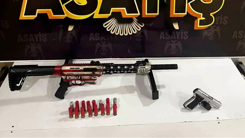 Samandağ'da Ev Aramasında Ruhsatsız Silah ve Fişek Ele Geçirildi