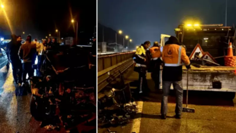 Samsun-Ordu Karayolu'nda Zincirleme Kaza: 8 Araç Birbirine Girdi