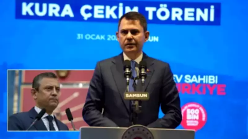 Samsun'da 500 Bin Sosyal Konut Kura Çekimi Yapıldı, Bakan Kurum Yatırımları Açıkladı