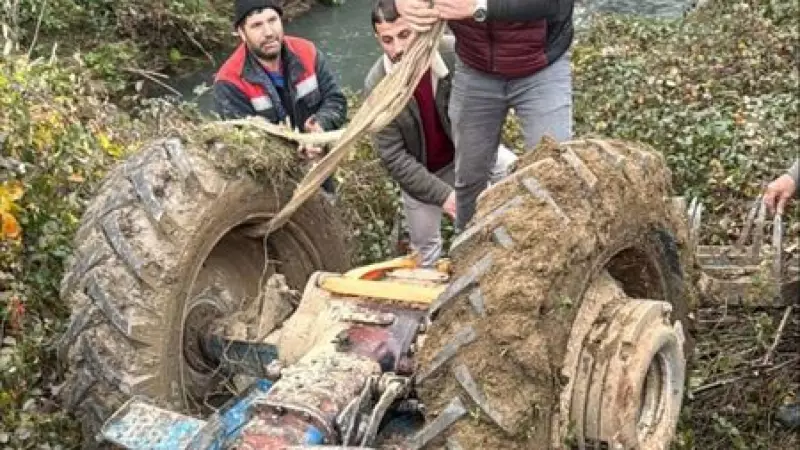 Samsun'da Traktör Kazası: 20 Yaşındaki Genç Sürücü Hayatını Kaybetti