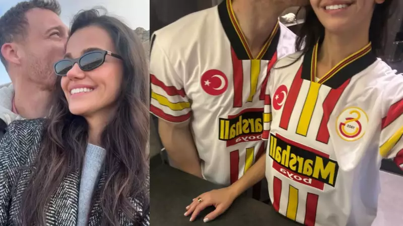 Selin Yağcıoğlu ve Kerem Bürsin'den Galatasaray Maçında Yeni Paylaşım