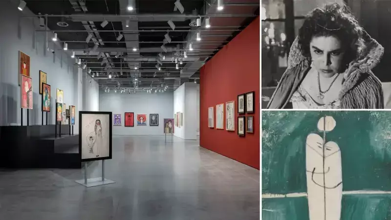 Semiha Berksoy'un Sanat Evreni 'Tüm Renklerin Aryası' Sergisinde