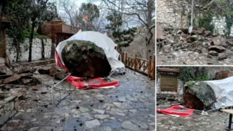 Soma'da Heyelan Paniği: Can Kaybı Yok, Riskli Bölge İlan Edildi