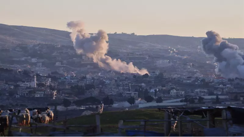 İsrail, Ateşkese Rağmen Lübnan'ın Güneyindeki 3 Beldeye Hava Saldırısı Düzenledi