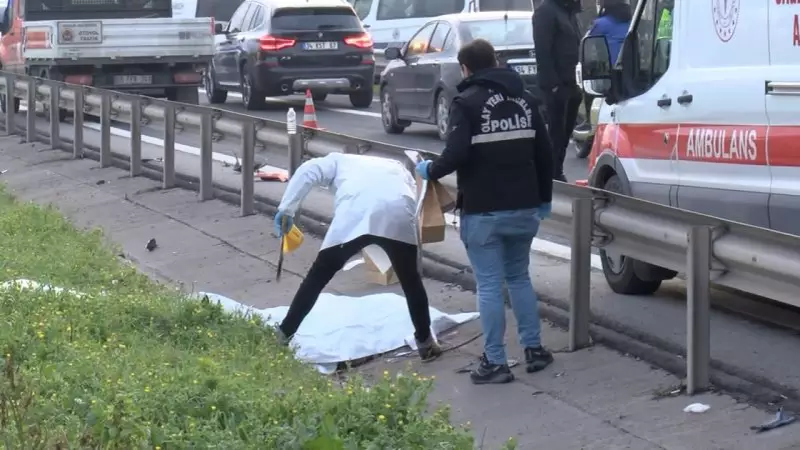 İstanbul Ataşehir'de TEM Otoyolu'nda Motosiklet Kazası: 1 Ölü, 1 Ağır Yaralı