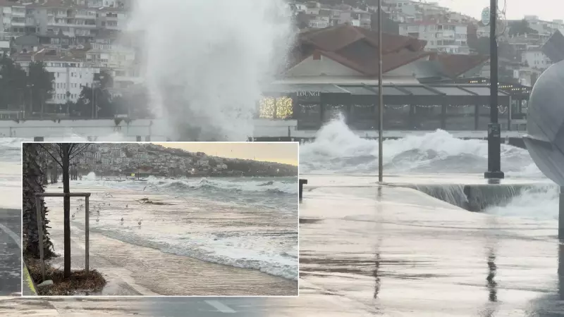 İstanbul ve Batıda Fırtına Alarmı: Rüzgar Hızı 80 km'ye Ulaşacak