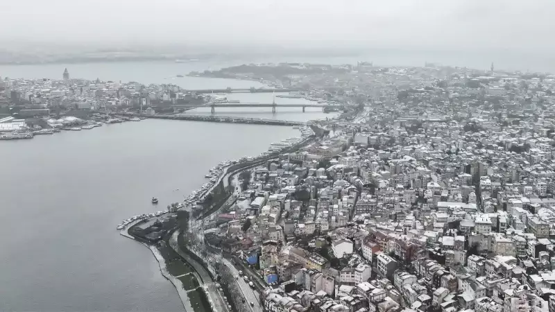 İstanbul'da Kar Yağışı Yeniden Kuvvetlendi: Trafik Yoğunluğu %81'e Ulaştı