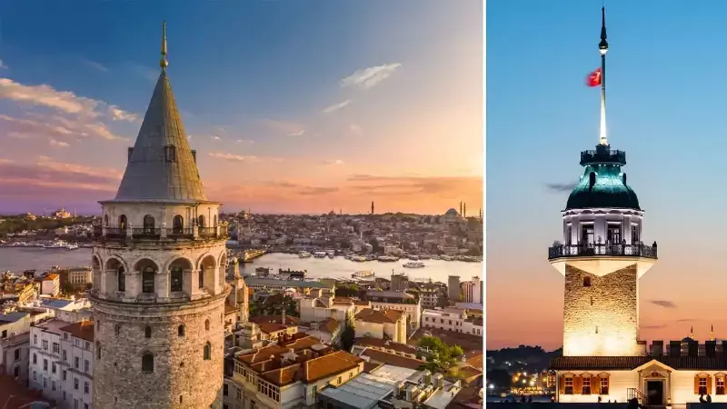 İstanbul'un Simgeleri 2025'te Rekor Kırdı: Galata ve Kız Kulesi 1.2 Milyon Ziyaretçiyi Ağırladı