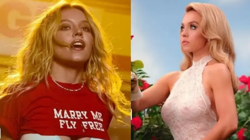 Sydney Sweeney İç Çamaşırı Koleksiyonunu Kendi Üzerinde Tanıttı
