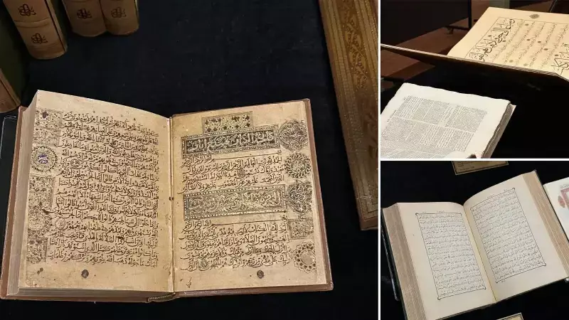 Taksim'de Açılan 'Altın Harfler' Sergisi: 114 Mushaf ve Nadide Eserler