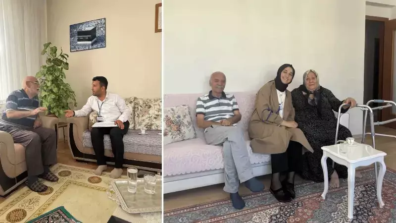 Talas'ta 1019 Emekli Evinde Ziyaret Edildi: Gönül Belediyeciliği Örneği
