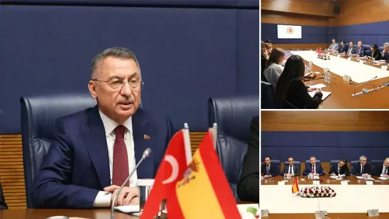 TBMM Dışişleri Komisyonu Başkanı Fuat Oktay, İspanya Meclis Başkanı ile Görüştü