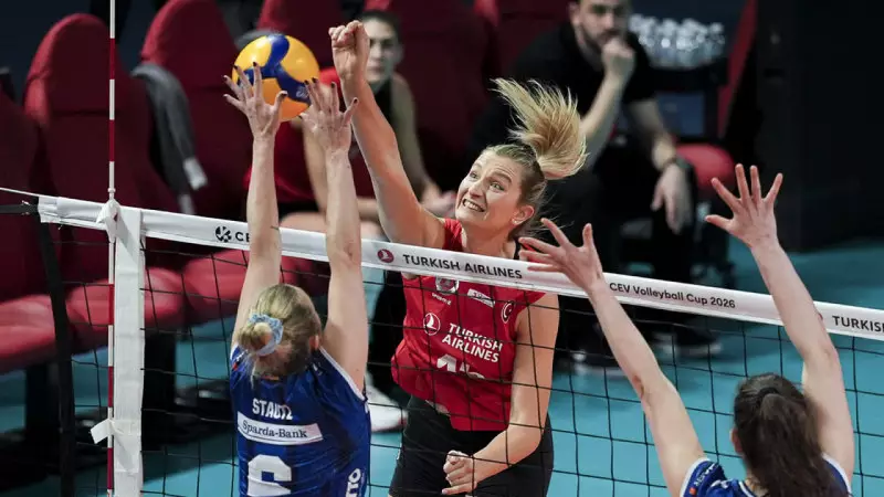 THY Voleybol CEV Kupası'ndan Elendi: Allianz MTV'ye 3-0 Mağlup Oldu