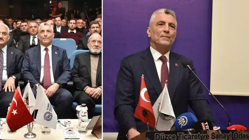 Ticaret Bakanı Bolat Düzce'de İhracat Başarısını ve Ekonomik Hedefleri Açıkladı