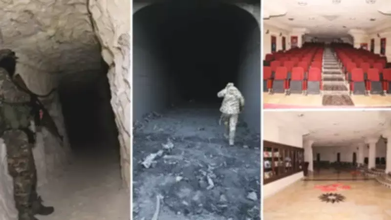 Tünellerde Terör Örgütüne Ait Geniş Mühimmat Ele Geçirildi, Yer Altı Şehri Ortaya Çıkarıldı