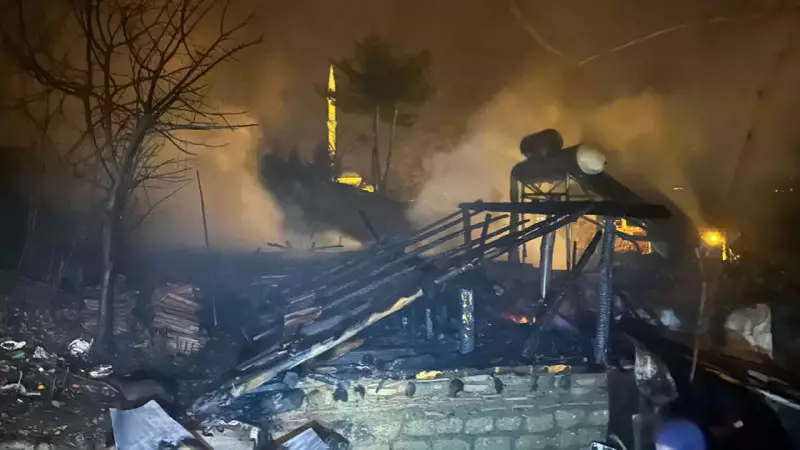 Tokat Erbaa'da Tek Katlı Evde Çıkan Yangın, Konutu Kullanılamaz Hale Getirdi