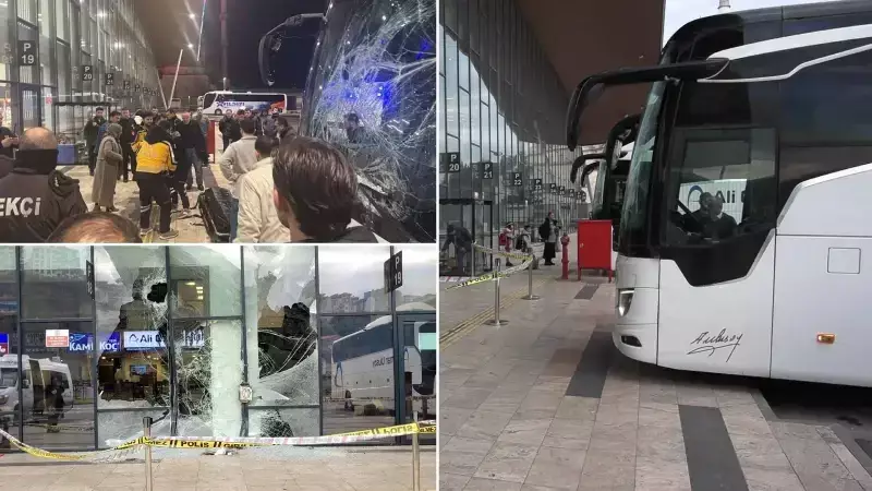 Trabzon Otogarında Otobüs Kazası: 13 Yaşındaki Çocuk Yaralandı