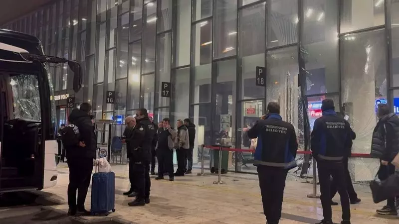 Trabzon'da Terminalde Otobüsün Çarptığı 13 Yaşındaki Çocuk Yaralandı