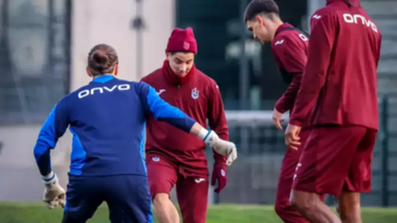 Trabzonspor, Ziraat Türkiye Kupası'nda Fethiyespor Maçına Hazırlanıyor