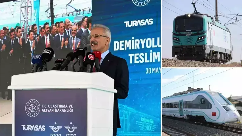 TÜRASAŞ'tan Üretim Rekoru: 801 Vagon ve Askeri Tank Taşıma Vagonu Üretimi