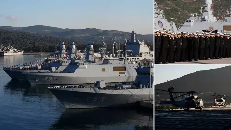 Türk Deniz Kuvvetleri NATO Görevini Yerli Gemilerle Üstlendi: Foça'dan Tarihi Uğurlama