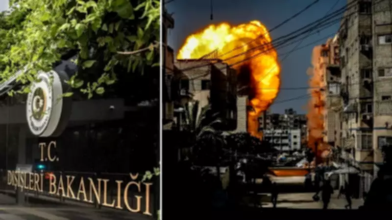 Türkiye, İsrail'in Gazze Saldırılarını Şiddetle Kınadı