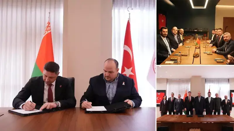 Türkiye ve Belarus Buz Hokeyinde İş Birliği Protokolü İmzaladı
