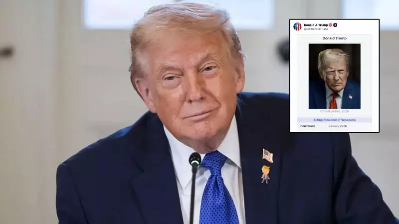 Trump Truth Social'da Kendini Venezuela Geçici Başkanı İlan Etti