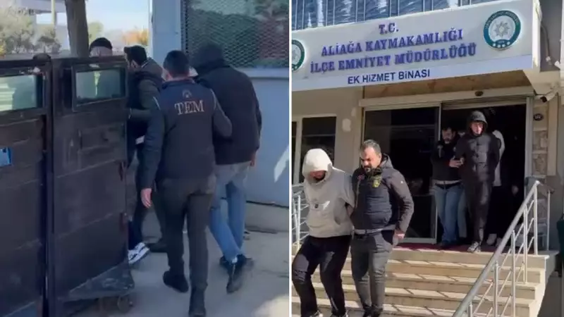 İzmir Aliağa'da Akaryakıt İstasyonu Kurşunlandı: 2 Tutuklama