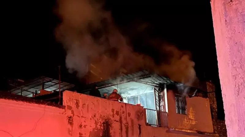 İzmir Tire'de Müstakil Evde Çıkan Yangında 89 Yaşındaki Kadın Hayatını Kaybetti