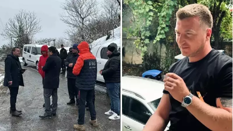 Zonguldak'ta Kayıp Güvenlik Görevlisi Mustafa Uçar İçin Kar Altında Arama