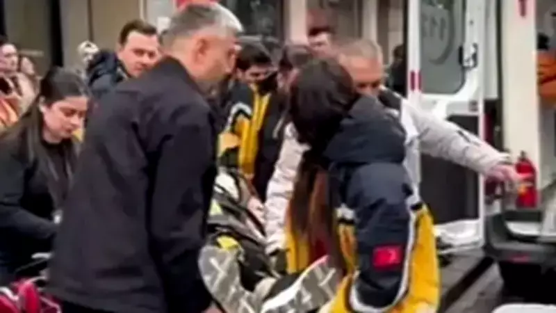 Zonguldak'ta LC Waikiki Mağazasında Alışveriş Yapan Kadın Merdivenden Düştü