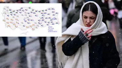 9 İlde Sarı Kodlu Kar Alarmı: İstanbul'da Kar Yağışı Bekleniyor