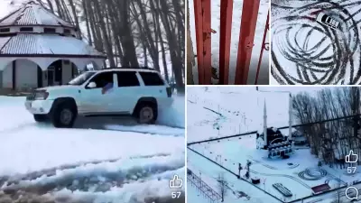 Alanya'da Cami Avlusunda Drift Yapan Sürücüye 58 Bin TL Ceza