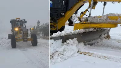 Şanlıurfa'da Kar Felaketi: 780 Köy Yolu Kapandı, 430'u Açıldı