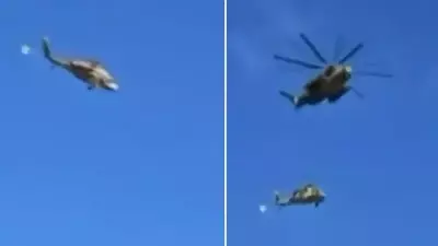 Batı Şeria'da İsrail Helikopteri Düştü: Halat Kopması Nedeniyle
