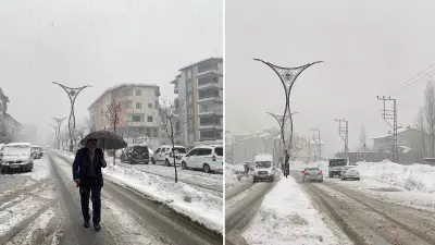 Bitlis'te Yoğun Kar Yağışı: 4 Devlet Yolunda Ağır Vasıta Trafiği Yasaklandı