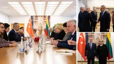 Dışişleri Bakanı Fidan, Vilnius'ta Baltık Ülkeleri Dışişleri Bakanları Toplantısı'na Katıldı