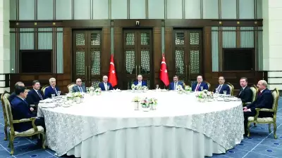 Erdoğan, Yargı ve Yasama Temsilcileri ile Basına Kapalı Yemekte Buluştu
