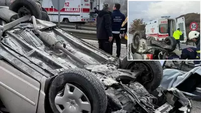 Ilgaz'da Feci Kaza: 4 Yaralı, Otomobil ile Tır Çarpıştı