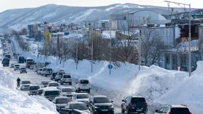 Kamçatka'da 30 Yılın En Yoğun Karı: 1,5 Metre Kar ve 2 Can Kaybı