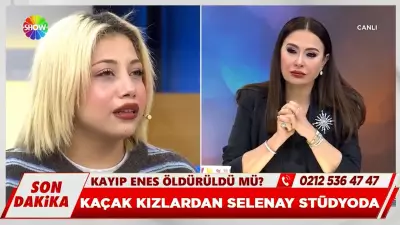 Kayıp Enes Vakasında Yeni Gelişme: Abla Selenay Canlı Yayında Anne Ayşe'ye Sert Çıktı