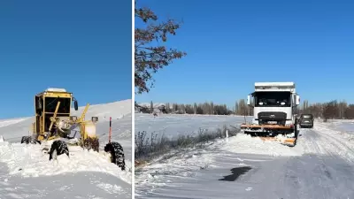 Kayseri'de Kar Mücadelesi: 2008 Km Yol Açıldı, 266 Mahalle Ulaşıma Kavuştu