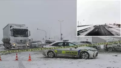 Kayseri'de Kar ve Tipi: İki Önemli Karayolu Çift Yönlü Kapandı