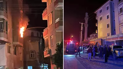 Mersin'de Elektrikli Sobadan Yangın: 3 Çocuk Son Anda Kurtarıldı
